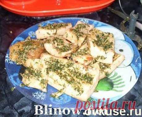 Сало в луковой шелухе