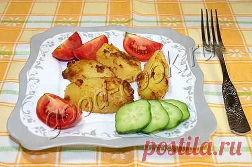 Хорошая кухня - картофель, запеченный в соевом соусе. Кулинарная книга рецептов. Салаты, выпечка.