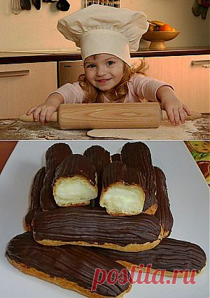 Эклеры | Готовим вместе