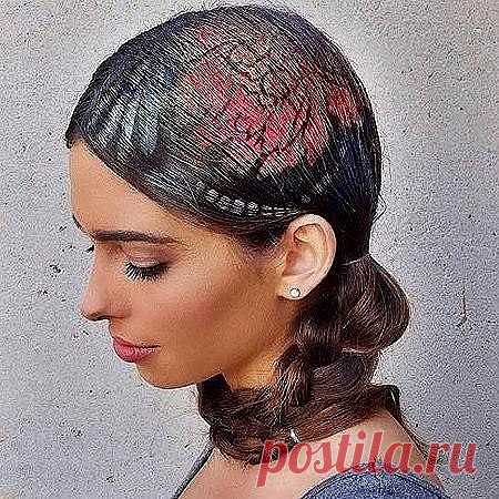 Рисунки на волосах