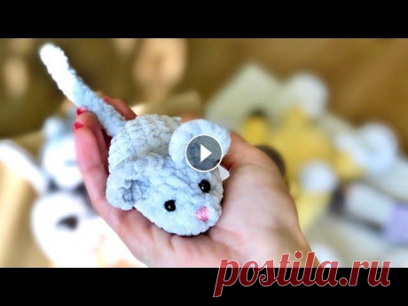 Мышка крючком. Мастер-класс Мой Инстаграм @medintseva_toys Кто хочет поблагодарить автора - карта Приватбанка 4731219616168880...
