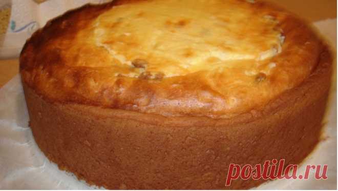 Немецкий творожный торт "Для взрослых" ("Käsetorte mit Eierlikör")