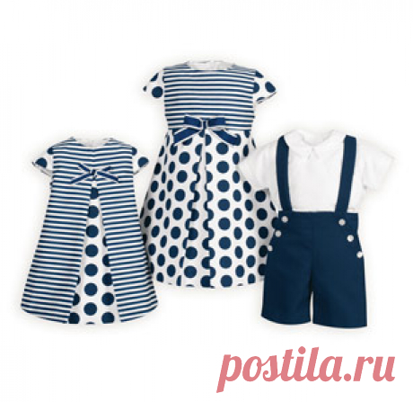 Girls Spring Summer Dresses, Children's Classic Clothing, Smocked Children Clothing