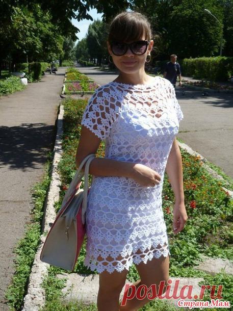 Платье "елочка" (всеми желанное) и как всегда много фото - Вязание - Страна Мам