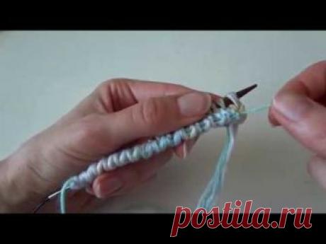 Двойной итальянский набор и закрытие. Фабричный край.