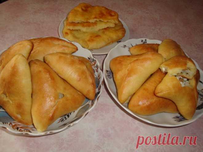 Пирожки с рисом и яйцом. Тесто на Кефире без дрожжей - Простые рецепты Овкусе.ру