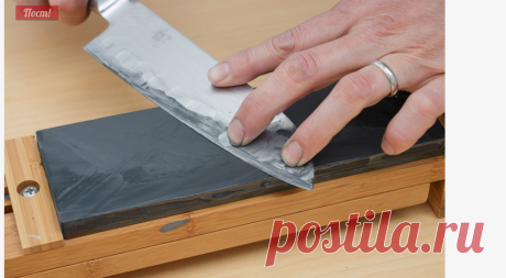 Как самостоятельно точить кухонные ножи