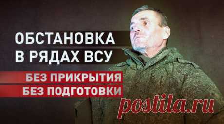 Командиры не идут на позиции вместе с солдатами: пленный вэсэушник рассказал об обстановке на фронте. Украинские командиры не идут на передовую и прячутся, оставляя бойцов одних, рассказал пленный военнослужащий ВСУ. В разговоре со спецкором RT Александром Пискуновым он добавил, что украинцы отправляются на позиции без должного авиационного прикрытия, в то время как российские войска получают поддержку от своих дронов. Пленный также отметил, что командование ВСУ бросает на фронт необученных…