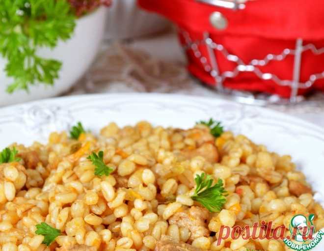 Перловка с мясом 