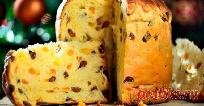 Пасхальный кулич. Быстрый рецепт! Готовлю постоянно!