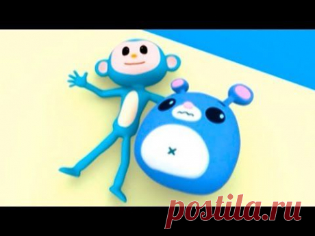 Мультики Руби и Йо-Йо - Руби и Йо-Йо - Осторожно Обезьянки