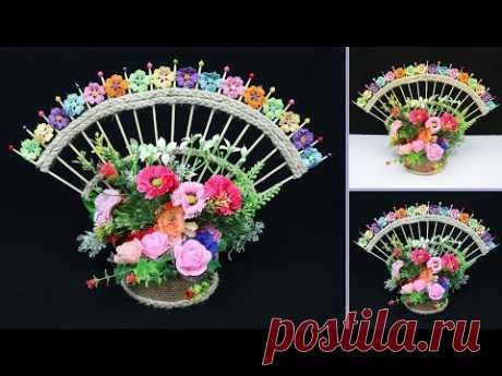 Beautiful home decoration idea with waste items | Home decorating ideas handmade | DIY Decor