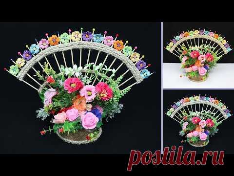 Beautiful home decoration idea with waste items | Home decorating ideas handmade | DIY Decor