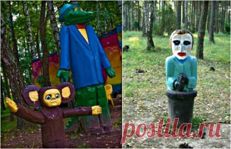 Детские скульптуры во двориках, которые приводят в недоумение