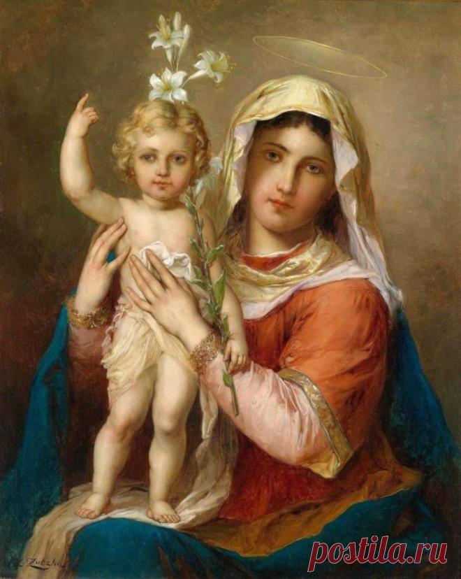 Мадонна с младенцем.