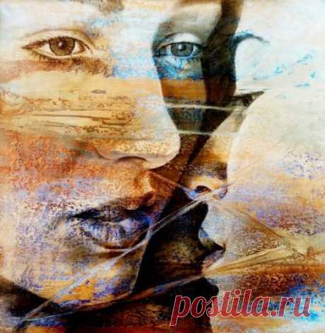 Сидели двое за столом,
И разговор вели,
А разговор был, об одном,
Конечно о любви!
Один седой и видный весь,
И на щеке рубец.
Другой красавец молодой,
Совсем еще юнец!
И разговор они вели,
О женщине одной,
Юнец все время говорил,
Почти молчал седой!
Ну что ты можешь для неё,
Ты, старый и седой?!
Уверен, нужен ей как я,
Красивый, молодой!
Молчит седой, внимая всё,
Наверно прав, юнец!
Ему уже почти 60!
А тот - то молодец!
И чтобы кончить это всё,
Он встал из-за стола,
И как ...