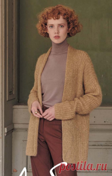 КАРДИГАНЫ И ЖАКЕТЫ СПИЦАМИ С ОПИСАНИЕМ | Ольга Викторова Вязание - от хобби к мастерству | Дзен