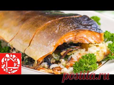 Фаршированная Горбуша в духовке на Праздничный стол. Очень Вкусно и Просто! Меню на новый Год 2022