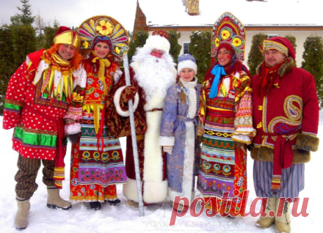 Новый год в русском стиле  | Я- Милочка