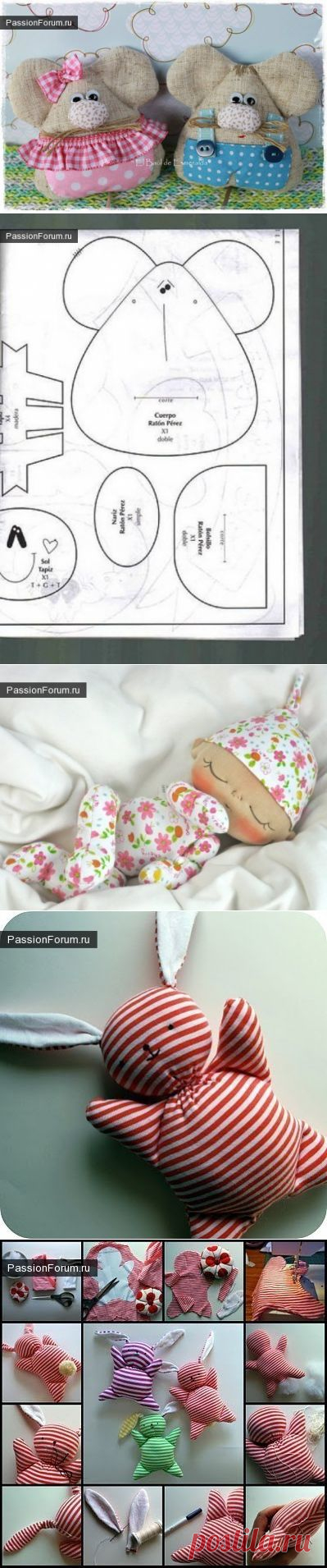 ДЕТСКИЕ ИГРУШЕЧКИ. ЧАСТЬ 10 / Мир игрушки / Тильда. Мастер классы, выкройки.