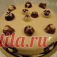 Торт с муссом из белого шоколада Кулинарный рецепт