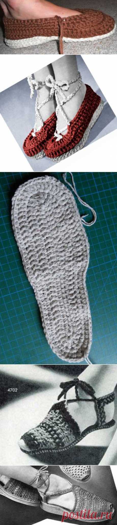 1940ies вязаные танкетки | Couturette