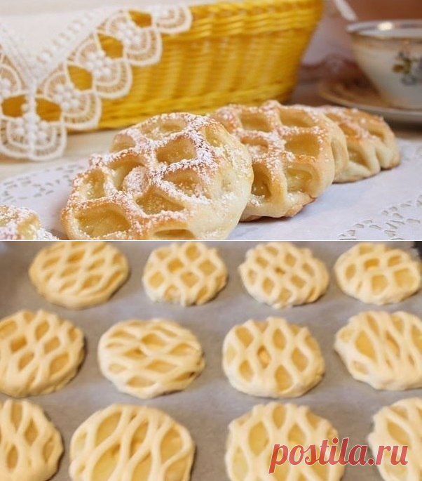 Слойки с ананасом: красиво и вкусно. ИНГРЕДИЕНТЫ
ананасы консервированные 700 г
творог 250 г
масло сливочное 150 г
сахар 150 г
сода
сахар ванильный 2 пакета
яйцо 1 шт.
сахарная пудра 2 ст. л.
уксус 1 ст. л.