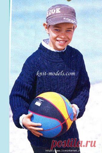 Пуловер для мальчика