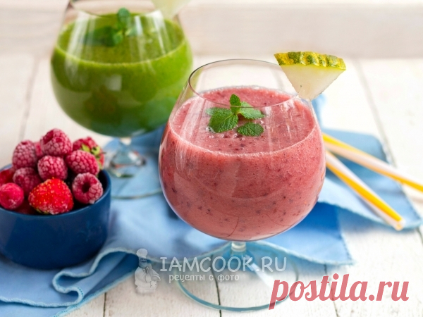 Смузи из дыни — рецепт с фото Сегодня готовим легкий, полезный и вкусный смузи из дыни с разными фруктовыми добавками.