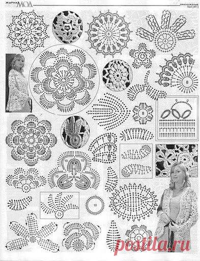 Вязаное украшение схемы. Вязаная бижутерия крючком схемы | Все о рукоделии: схемы, мастер классы, идеи на сайте labhousehold.com