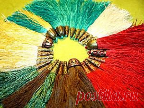 Мастер-класс: красивые кисточки из ниток - Ярмарка Мастеров - ручная работа, handmade