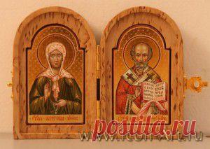 Молитва на  Матроне Московской и Николаю Чудотворцу.