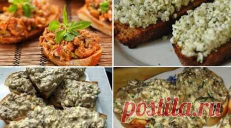 12 ВКУСНЕЙШИХ НАМАЗОК НА ХЛЕБ, КОТОРЫЕ УТОЛЯТ ГОЛОД В ДВА СЧЁТА!
Эти аппетитнейшие бутерброды порадуют вас своим вкусом и утолят чувство голода. Идеи можно использовать как для пикника, так и для завтрака!
Яично-луковая
Сварите яйца вкрутую и натрите их на крупной терке. Мелко нарежьте лук. Разотрите размягченное масло, смешайте его со сметаной, солью и перцем. Добавьте мелко нарезанную зелень.
2. Грибная
Поджарьте на подсолнечном масле 4 ст. л. мелко нарезанных грибов, по...