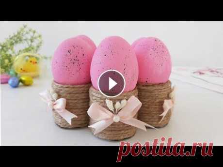 Подставка для Пасхальных Яиц своими руками. DIY Пасхальный Декор. Подставка для Пасхальных Яиц своими руками. DIY Пасхальный Декор. Украшение праздничного стола не обходится без подставок для пасхальных яиц. Хочу пре...
