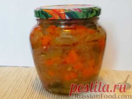 Рецепт: Салат из стручковой фасоли и моркови на RussianFood.com