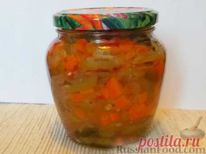 Рецепт: Салат из стручковой фасоли и моркови на RussianFood.com