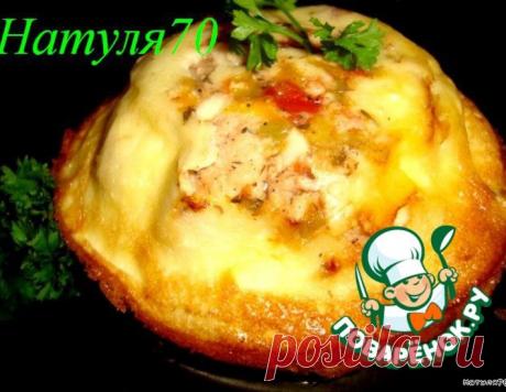 Фриттата-перевертыш с курицей – кулинарный рецепт