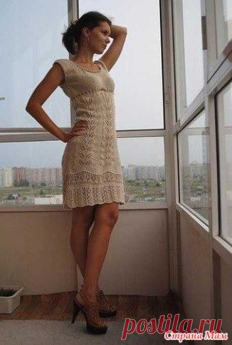 Летнее платье - Вязание - Страна Мам