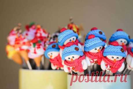Cнеговик из полимерной глины | 25 фото | Snowman polymer clay