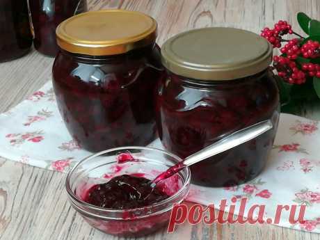Очень ароматное и вкусное варенье из вишни с желатином | Я Готовлю... | Яндекс Дзен