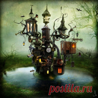 Сказочный мир шведского художника Александера Янссона (Alexander Jansson). — Путешествия