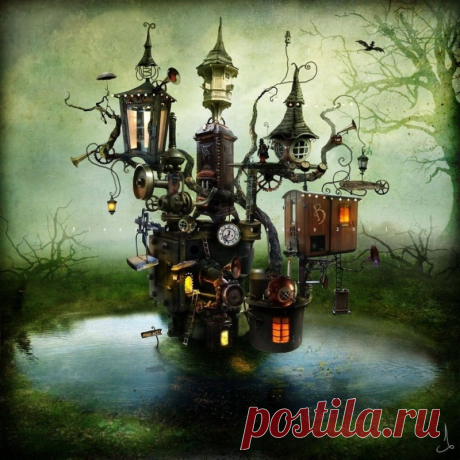 Сказочный мир шведского художника Александера Янссона (Alexander Jansson). — Путешествия
