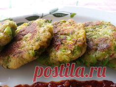 Котлеты из брокколи постные