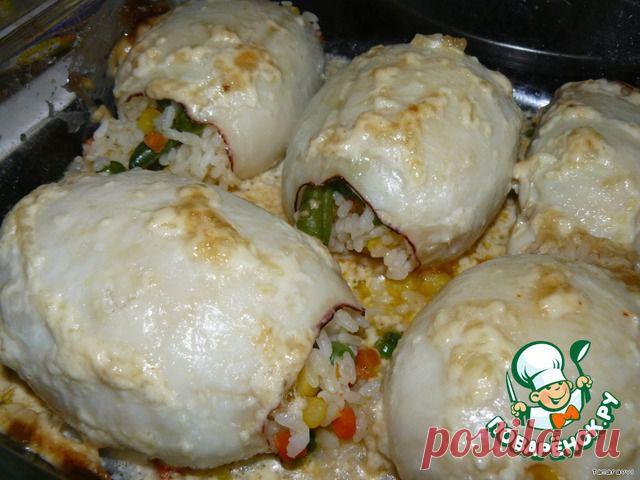 Кальмары фаршированные | Четыре вкуса