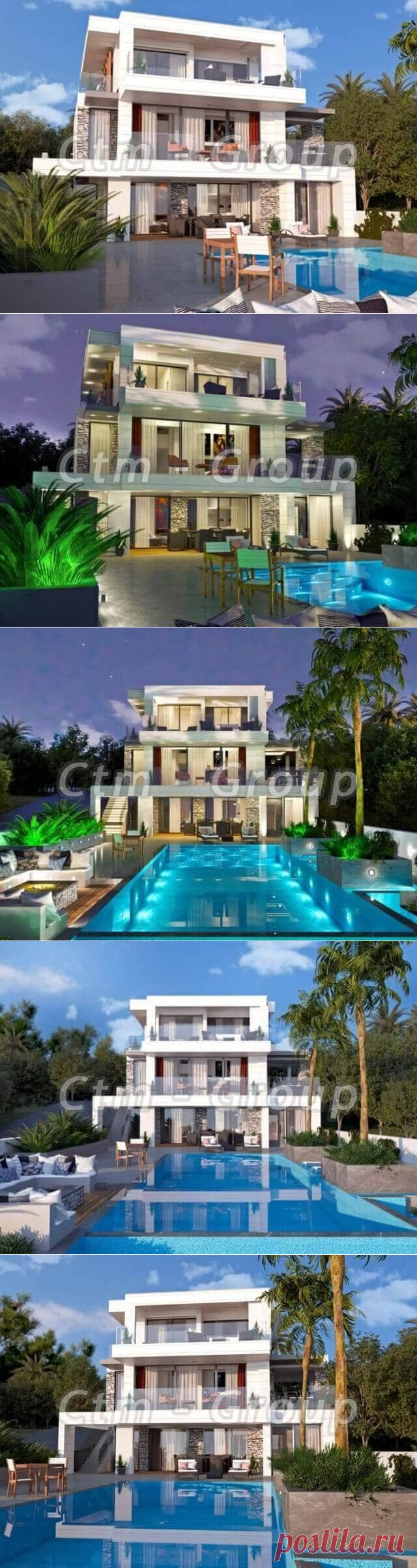 Вилла 4+1 в Оваджике от застройщика