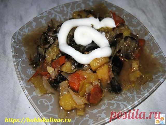 Овощное рагу, рецепт с картошкой, капустой, баклажанами, кабачками