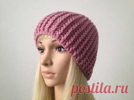 How to Crochet a Beanie Hat P#1│by ThePatterfamily