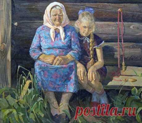 Мне бабушка вздыхая говорила, 
Стирая липкий от горячки пот: 
"Терпи, родная! Ты, ведь не забыла? 
Бог не по силам испытаний не дает!" 

Когда дыханье заперто слезами, 
Когда от боли сердце устает, 
Как за щитом, я прячусь за словами: 
Бог не по силам испытаний не дает! 

Когда не удержаться без опоры, 
Когда изменой в сердце, напролет, 
Шепчу с улыбкой « разве это горе? 
Бог не по силам испытаний не дает!» 

И если, все « по дружбе» отвернутся, 
Душа остынет, превратившис...