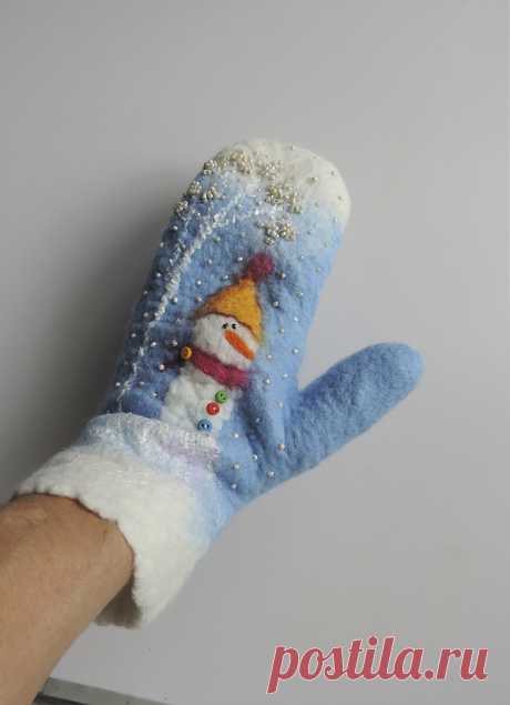 Варежки. Автор Гончарова Галина (Москва).