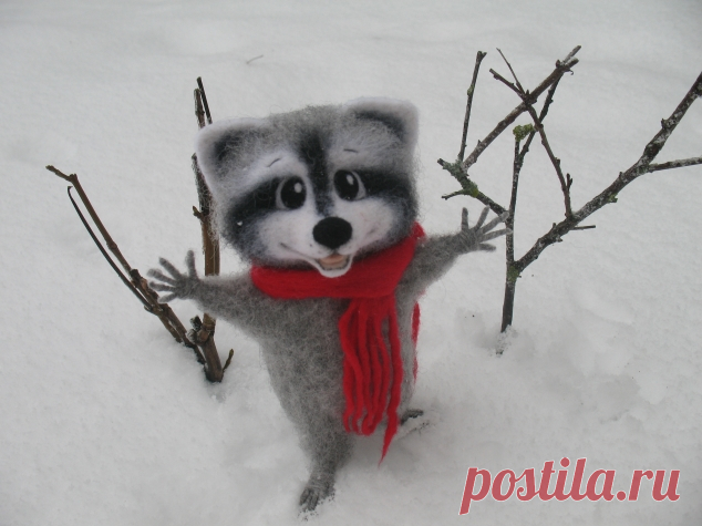 Енот Семен / Валяние / Валяние. Работы пользователей.